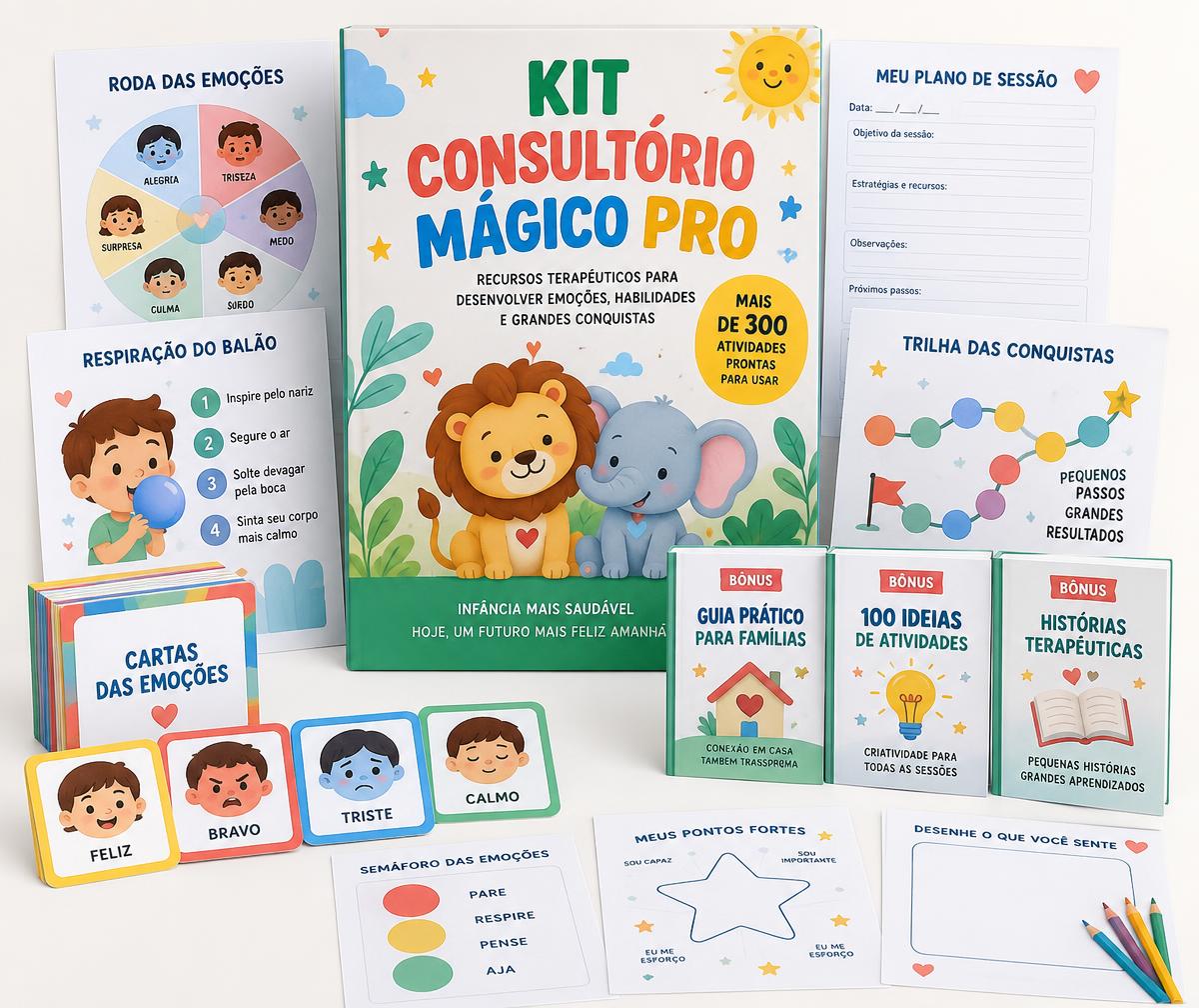 Contenido del Kit Consultorio Mágico Pro